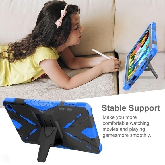 KINDLE Fire 7 Case 2022 12th
Generation Kickstand Heavy Duty Armor Defender NWT - Picture 7 of 11